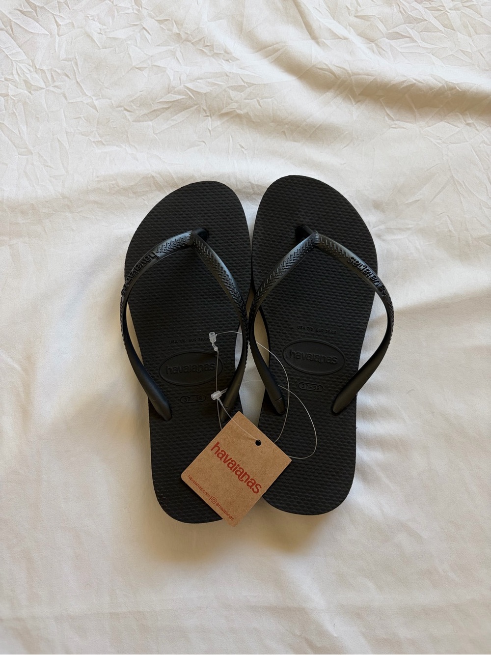 Havaianas Women's Black Flip-Flop Sandals